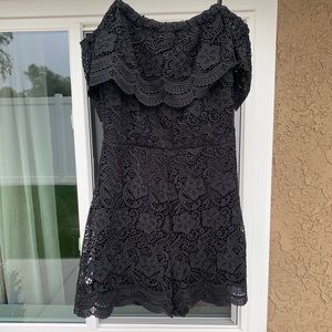 Off the shoulder romper